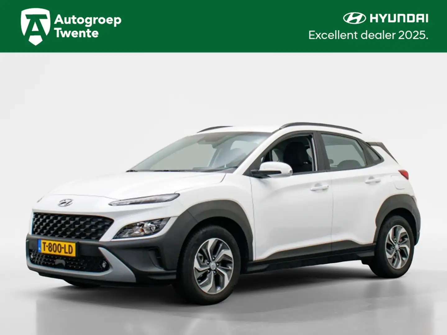 Hyundai KONA 1.6 GDI HEV Comfort Smart | Navigatie | Hybride! Wit - 1