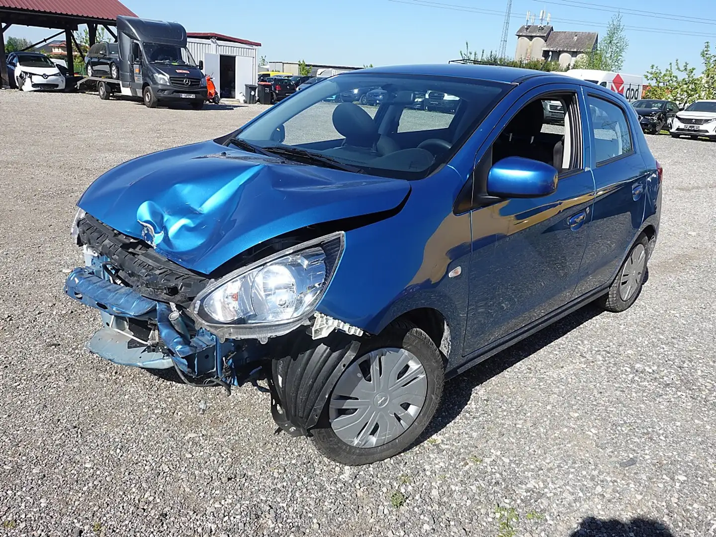 Mitsubishi Space Star 1,0 Blau - 2