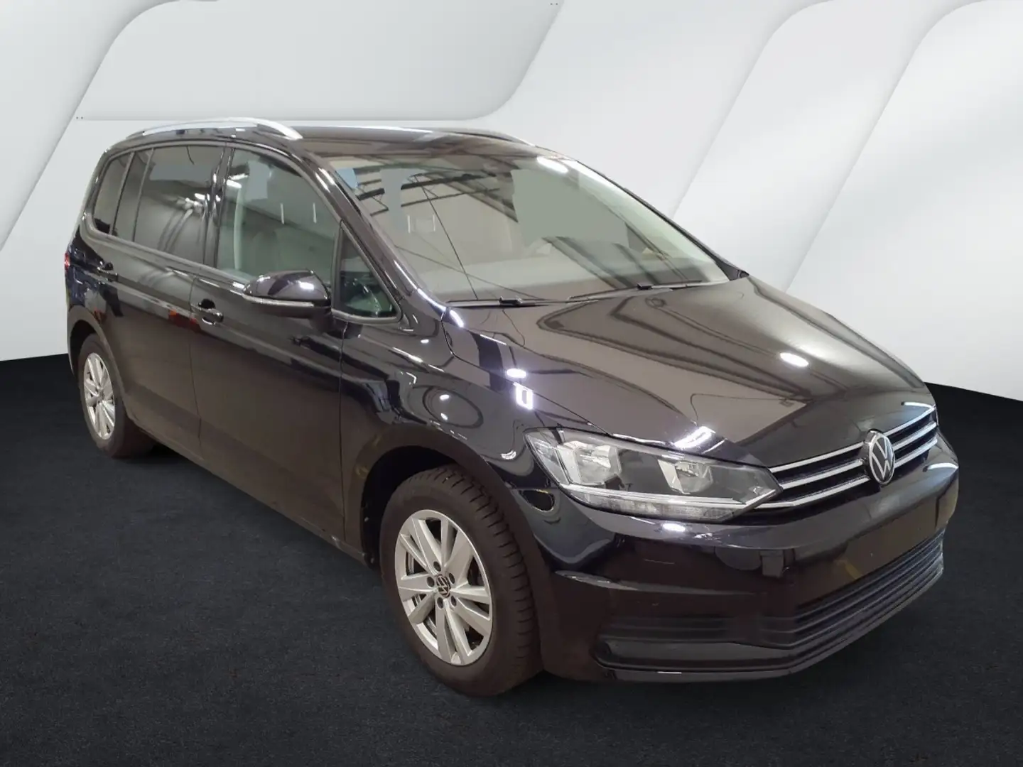 Volkswagen Touran Comfortline 1.5 TSI Navi AHK PDC Sitzh. Noir - 2