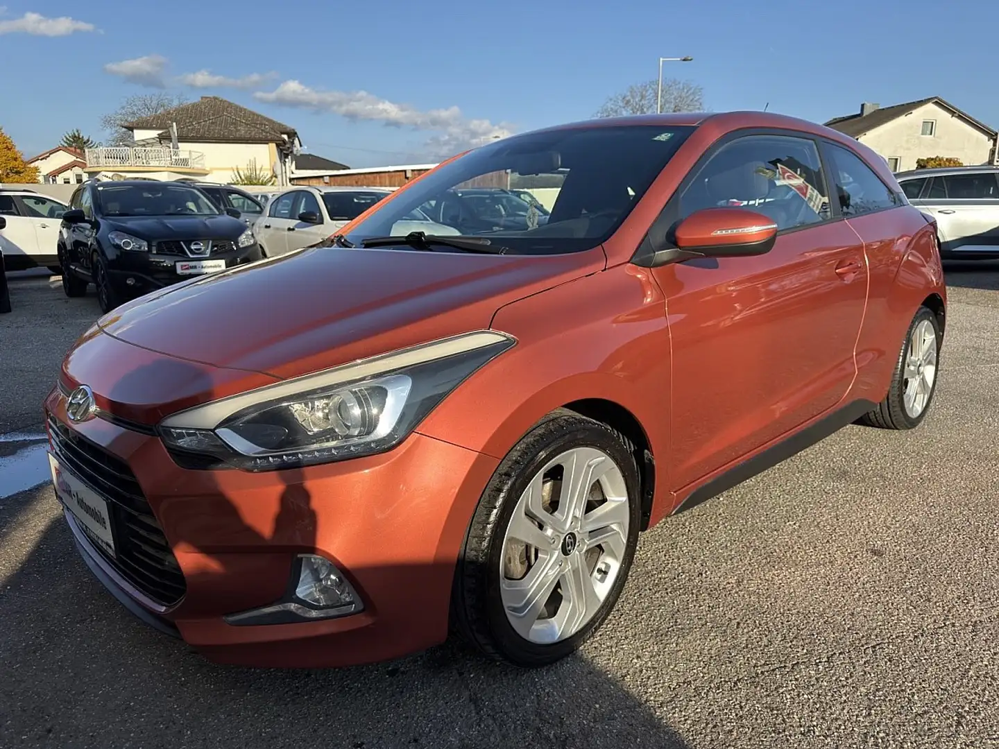 Hyundai i20 Coupé 1,0 T-GDI Start/Stopp Automatik Comfort Orange - 2