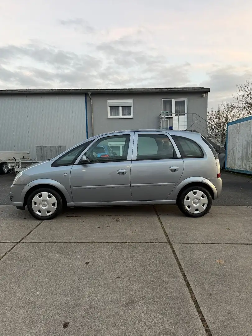 Opel Meriva 1.6 Automatik, TÜV, Zahnriemen gewechselt Silber - 2