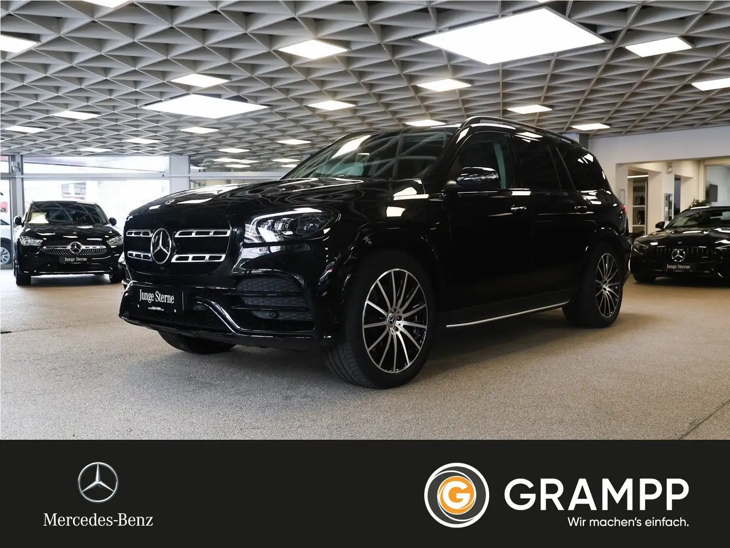 Mercedes-Benz GLS 450 AMG 4M 7-Sitze/Airmatic/22"/Head-Up/Pano Чорний - 1