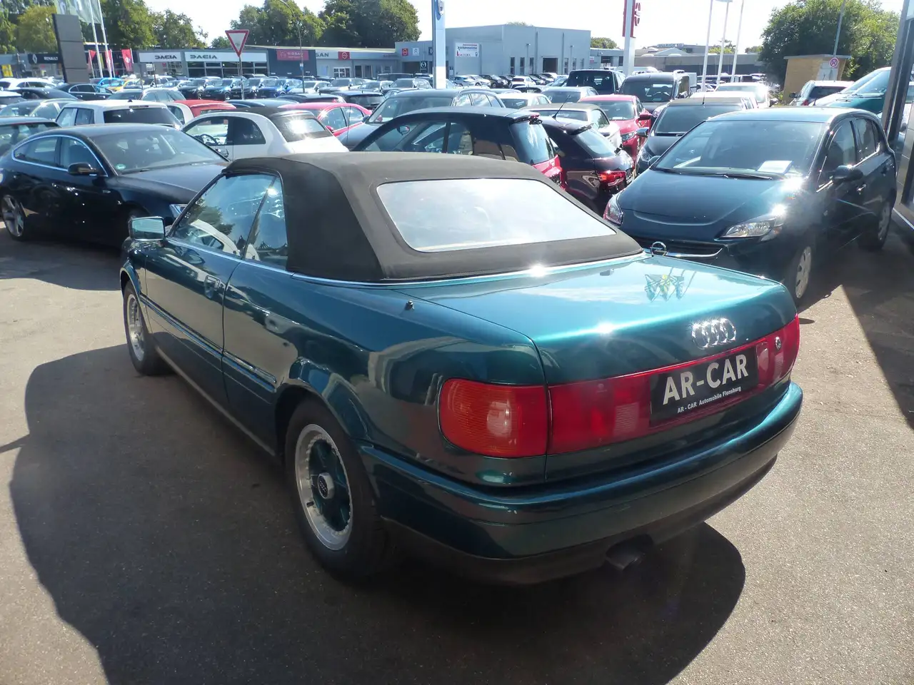 Audi Cabriolet 80 Cabriolet 2,3 E Benzin Oldtimer Leder Radio CD Schaltgetriebe 5 Gang Sitzheizung Lederlenkrad HU/AU NEU TÜV 2 Hand, foto 4