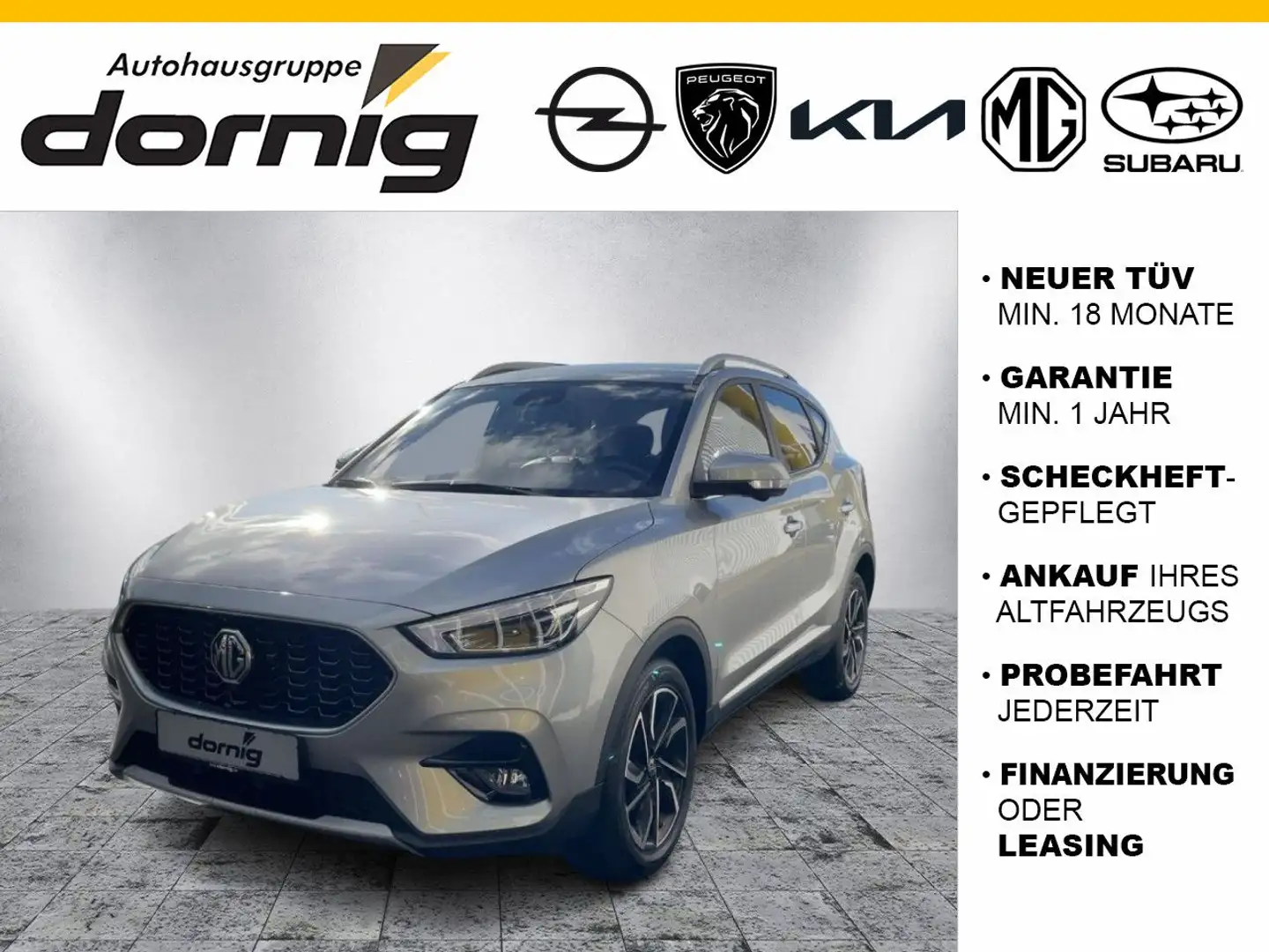 MG ZS Luxury, Kamera, Klima, SHZ Argent - 1