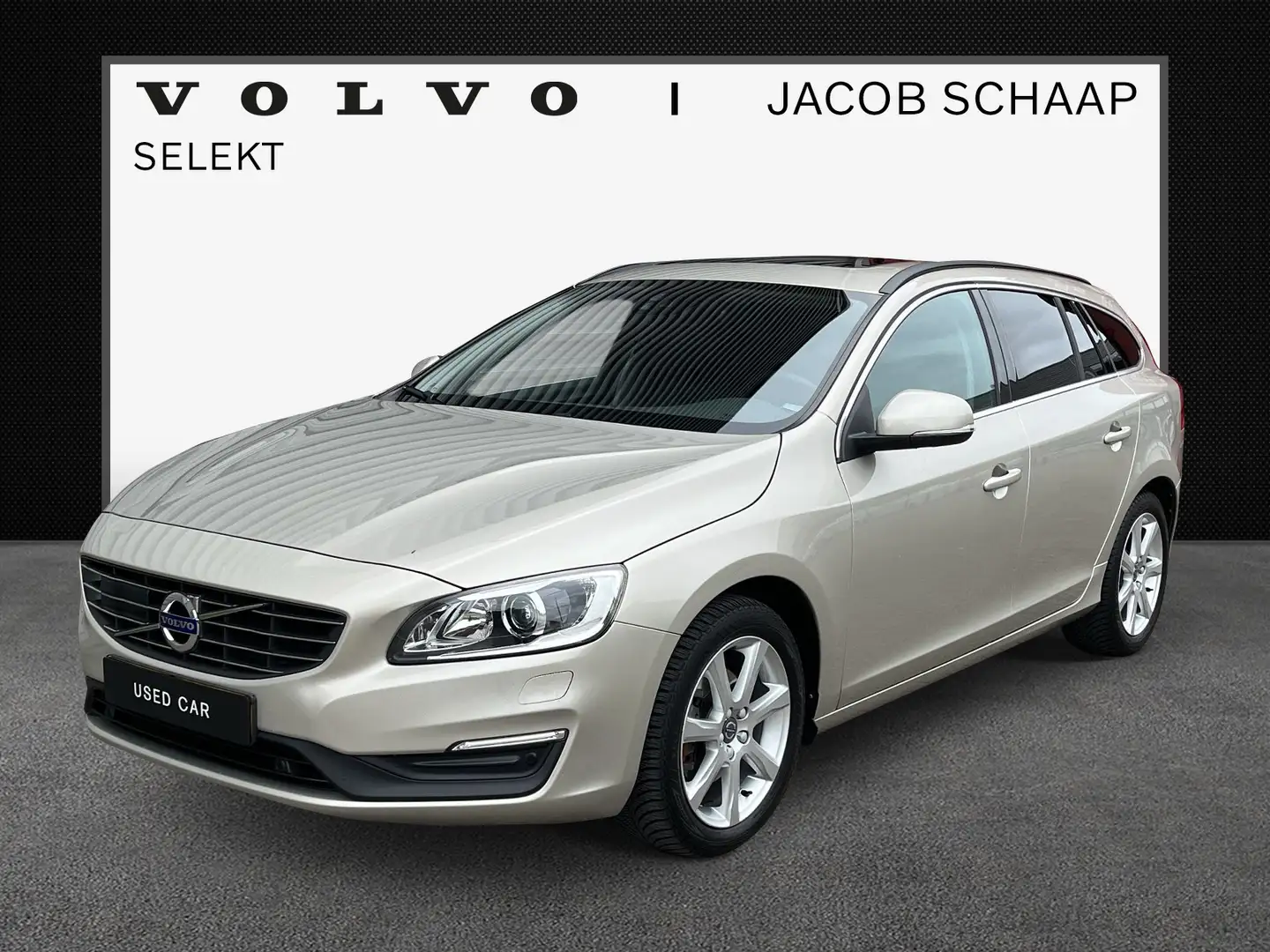 Volvo V60 T3 150PK Automaat Polar+ | Blis | Trekhaak | Schui Bruin - 1