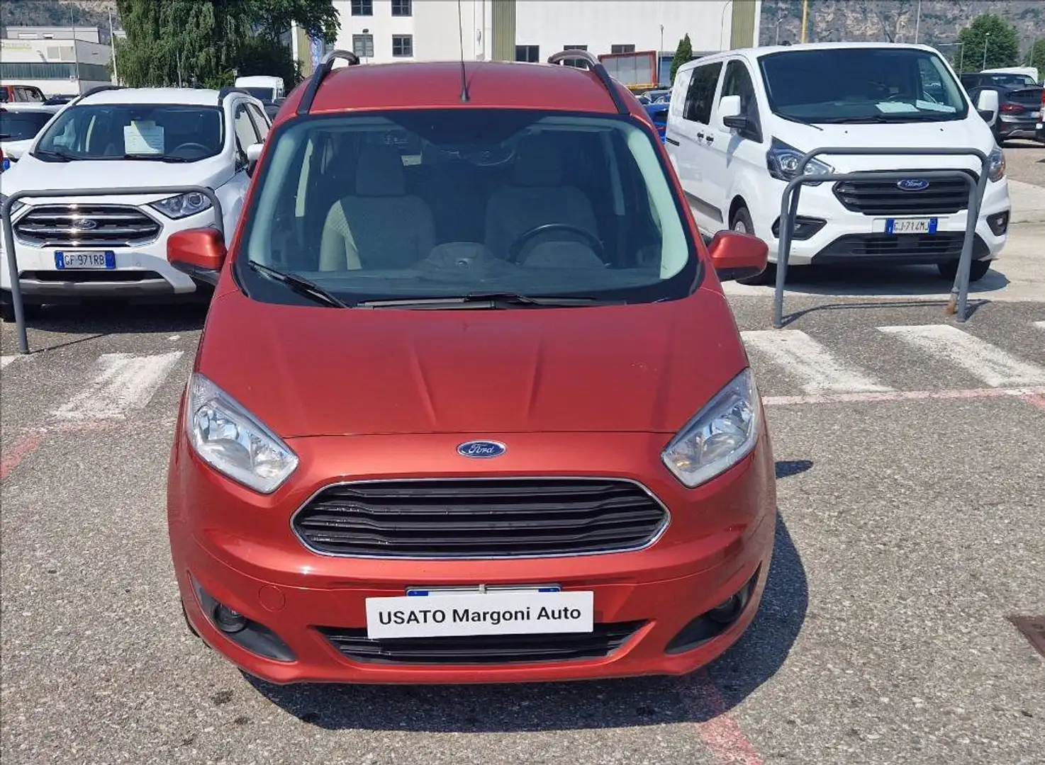 Ford Tourneo Courier 1.0 ecob. 100cv titanium E6 Rosso - 2