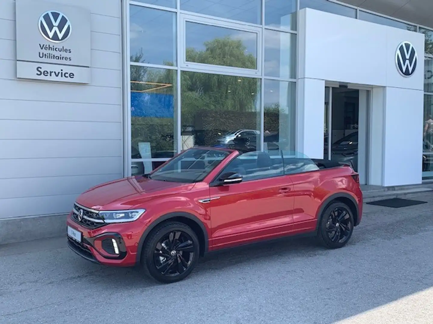 Volkswagen T-Roc CABRIO R-LINE BLACK STYLE 1.5TSI 150CV DSG7 Rojo - 1