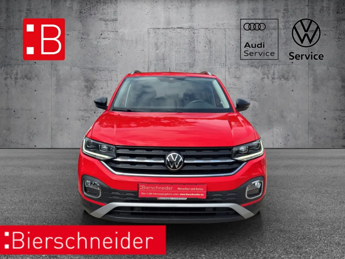 Volkswagen T-Cross 1.0 TSI Style DIGITAL COCKPIT PRO LED AHK NAVI PDC Rot - 2