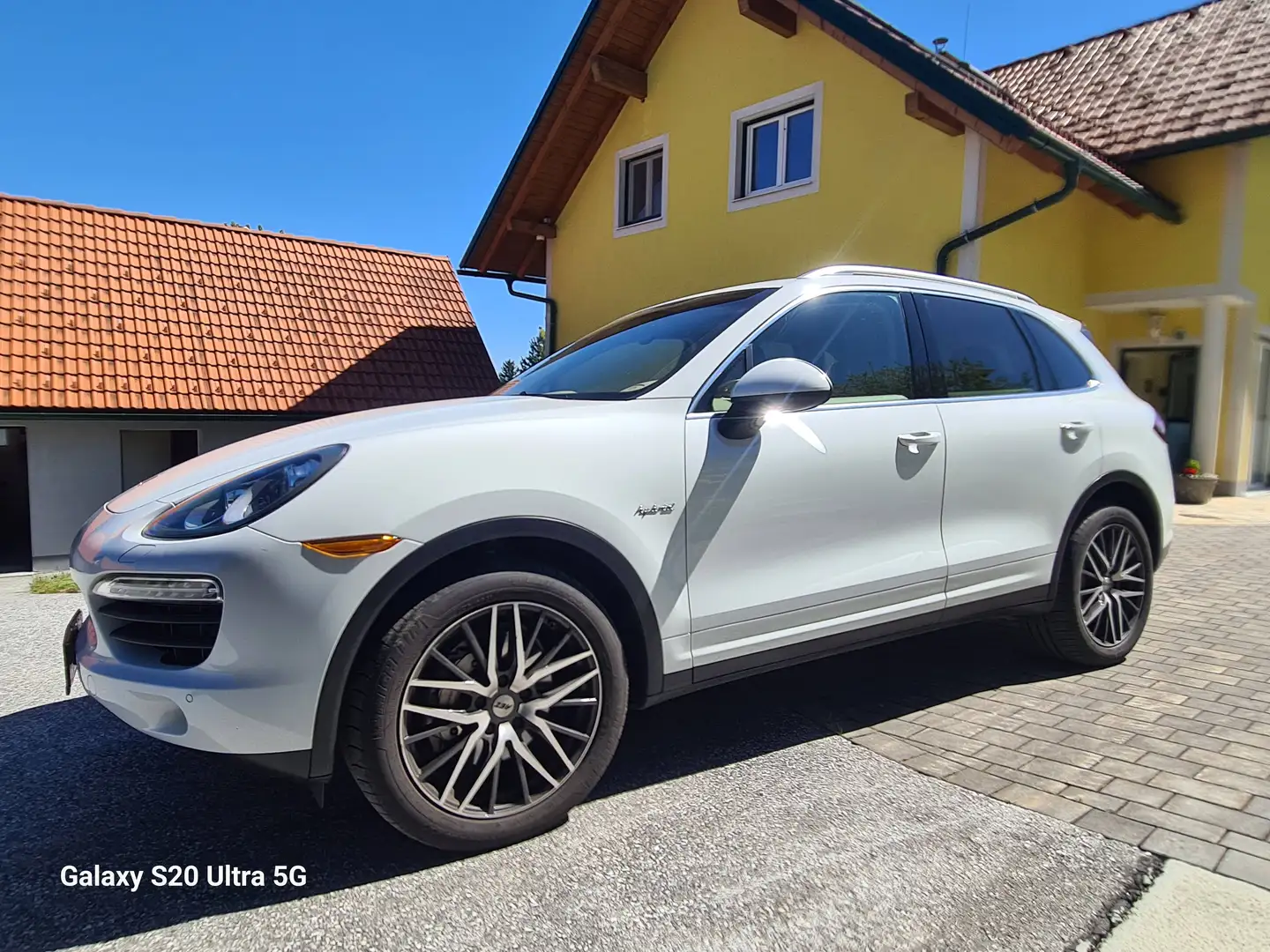 Porsche Cayenne Cayenne II S Hybrid PHEV Aut. S Weiß - 1