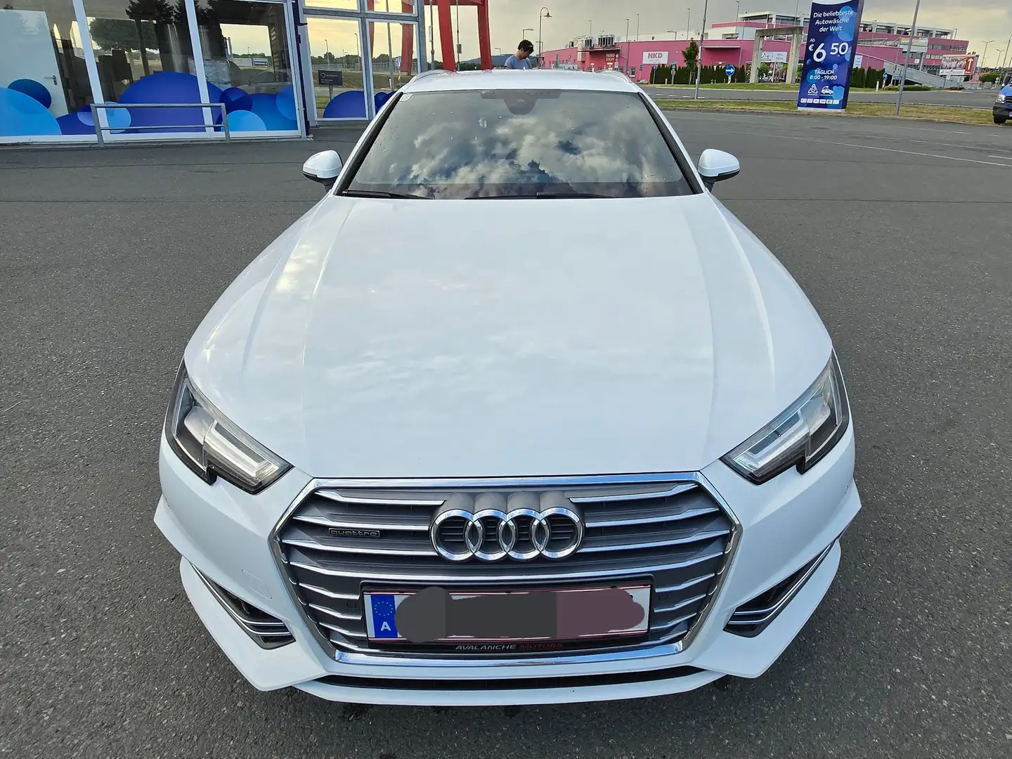 Audi A4 A4 Avant 2,0 TDI quattro Sport S-tronic Sport Weiß - 1