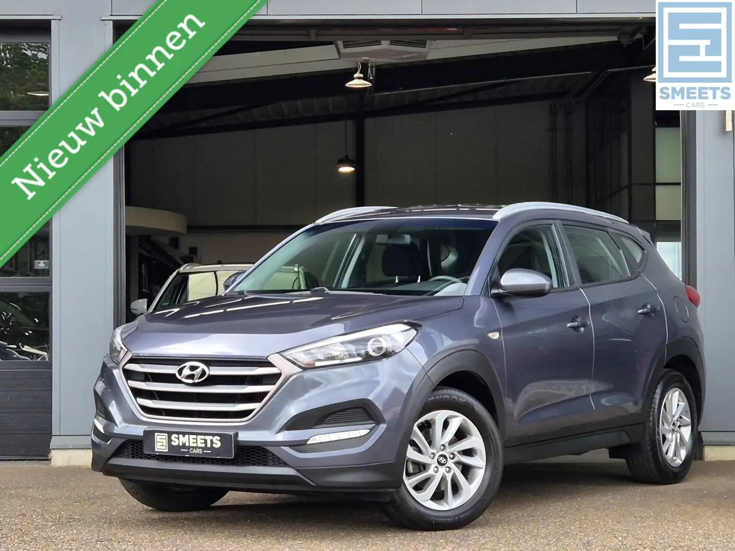 Hyundai TUCSON 1.6 T-GDi 177PK Comfort 1e Eig! |Navi|Cam|A/C Grijs - 1
