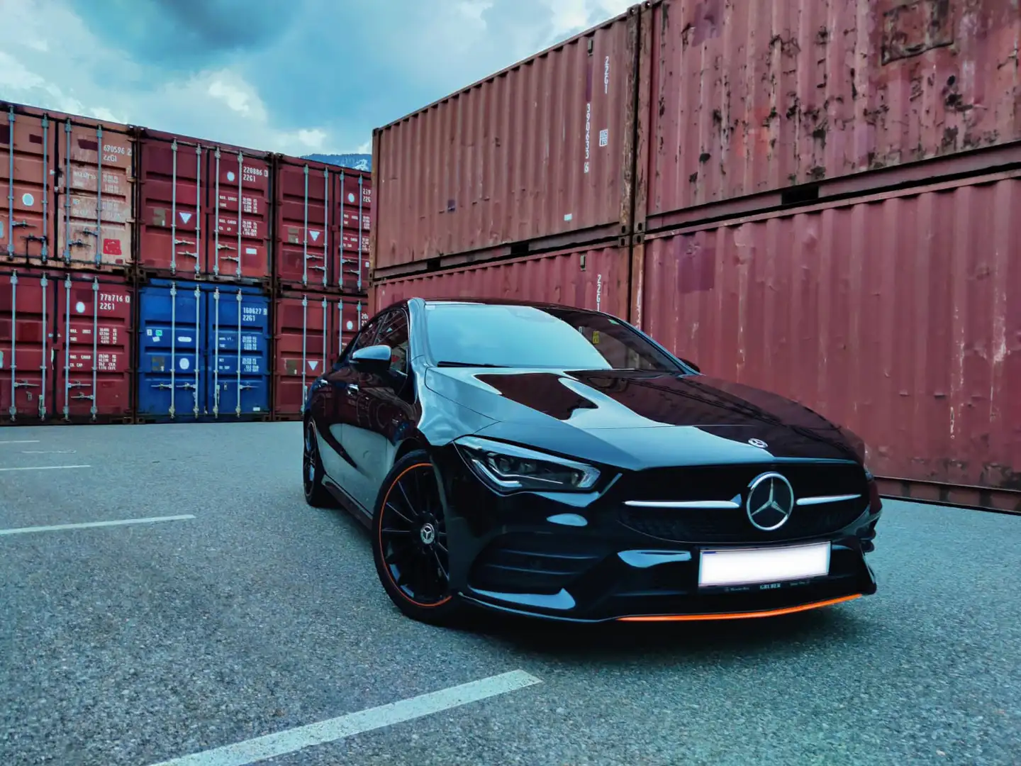 Mercedes-Benz CLA 200 Schwarz - 2
