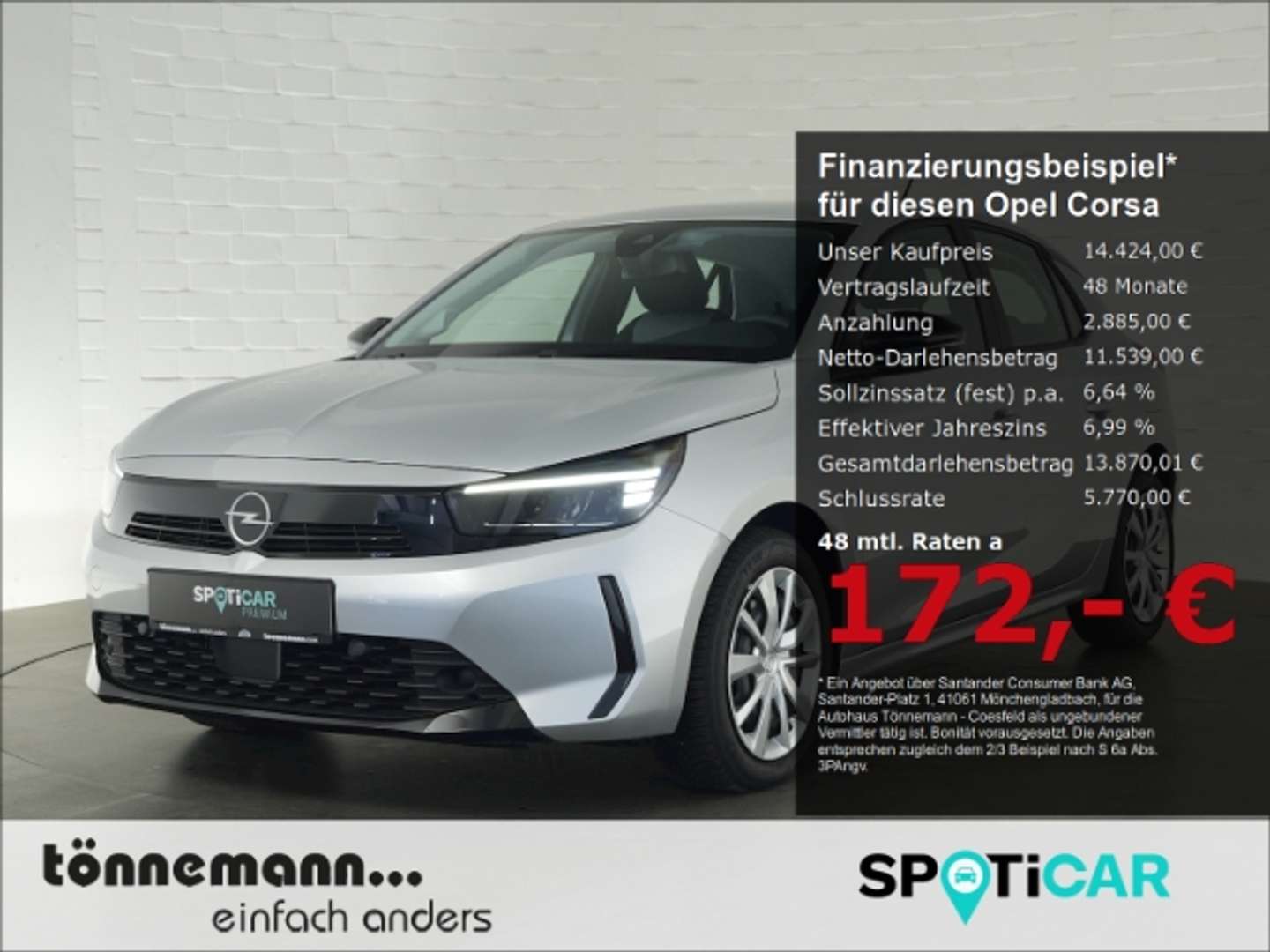 Opel Corsa nuo 260 €/ mėn Benzinas 2024m. Hečbekas Mechaninė
