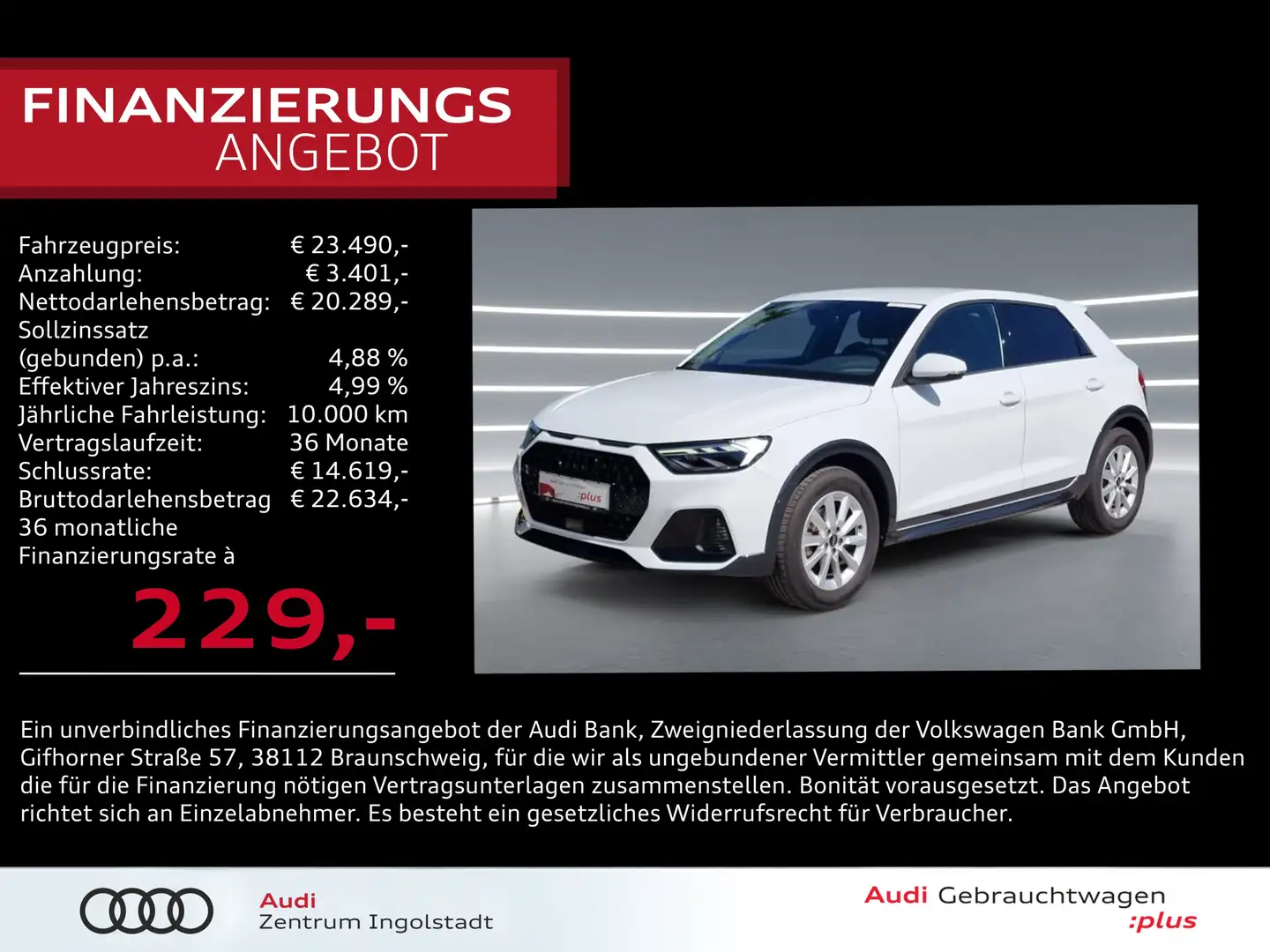 Audi A1 allstreet 30 TFSI LED NAVI virtual Opt.-schw.+ Wit - 1