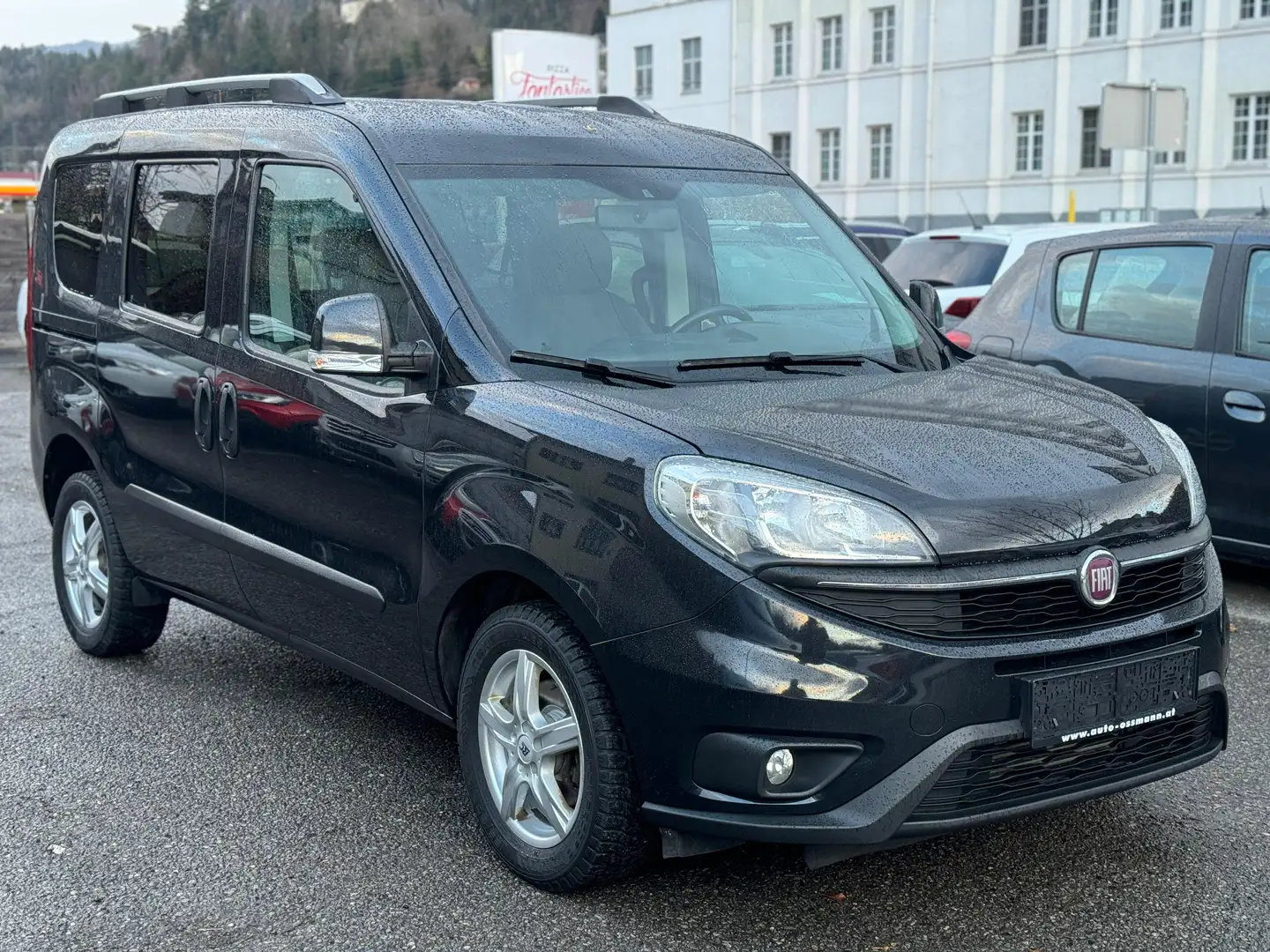 Fiat Doblo Familiy Van 1.6 Multijet TÜV NEU AHK 1.Besitz Schwarz - 1