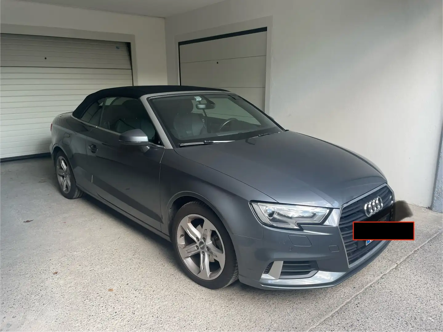 Audi A3 A3 III 2016 Cabrio 2.0 tdi 150cv s-tronic S-LINE Grigio - 2