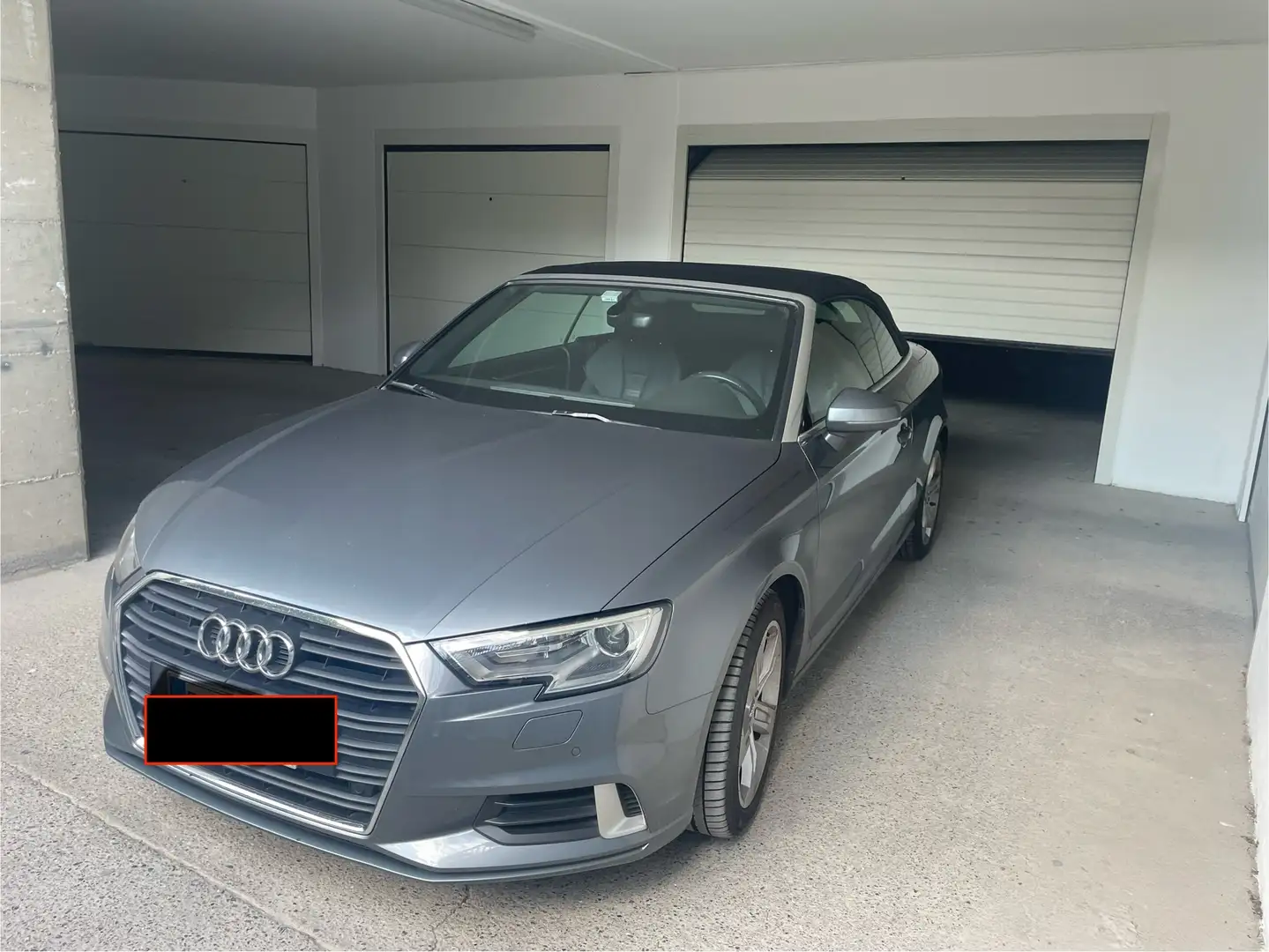 Audi A3 A3 III 2016 Cabrio 2.0 tdi 150cv s-tronic S-LINE Grigio - 1