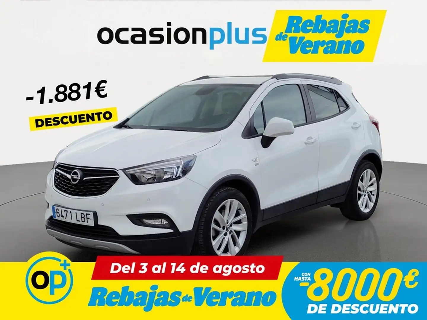 Opel Mokka X 1.4T GLP 120 Aniversario 4x2 Blanco - 1