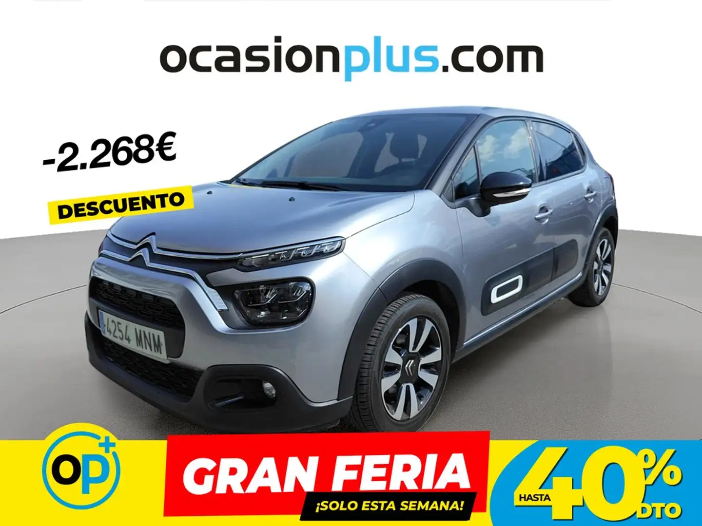Citroen C3 1.2 PureTech S&S Max 83 Gris - 1