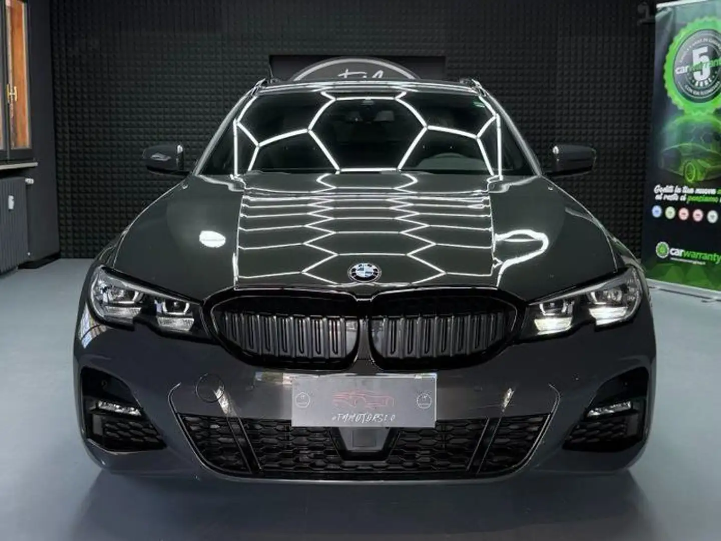 BMW 320 Serie T 320d Touring mhev 48V xdrive Msport auto Grigio - 1
