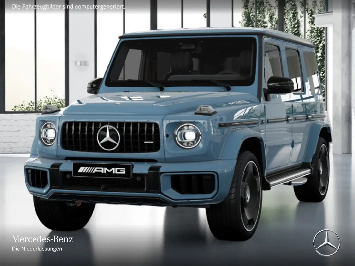Mercedes-Benz G 63 AMG Burmester 3D Driversp Perf-Pack 360° SHD Blau - 2