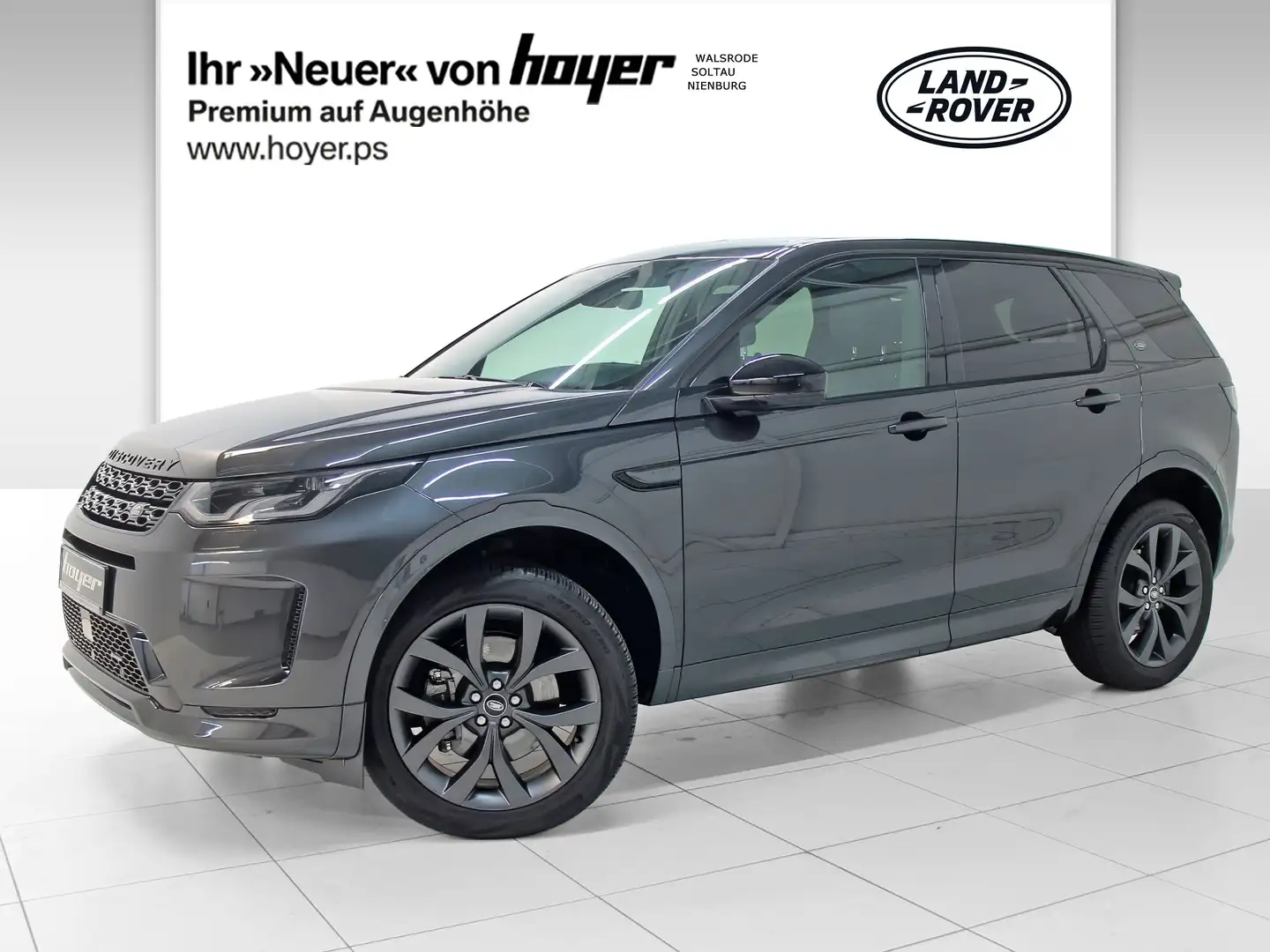 Land Rover Discovery Sport D165 R-Dynamic SE AWD  LED RFK Grijs - 1
