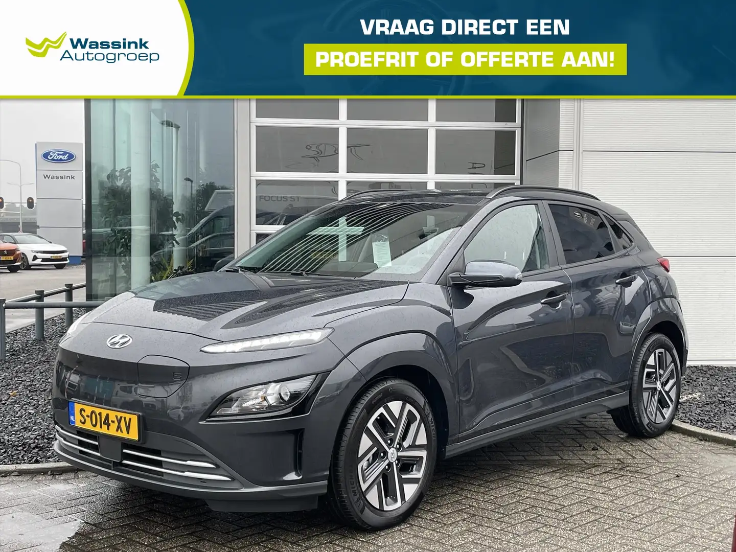 Hyundai KONA EV 204pk Fashion | Krell Audio | Head up display | Grigio - 1