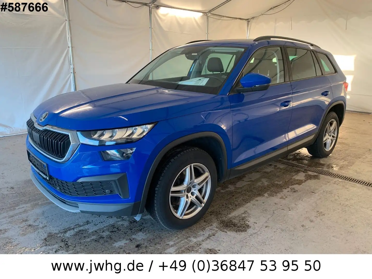 Skoda Kodiaq DSG FACELIFT/NAVI/VIRTUAL/ACC/STANDHZ plava - 1