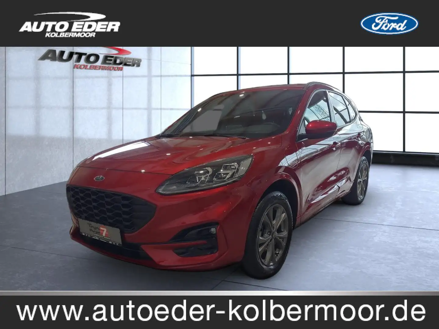 Ford Kuga Plug-In Hybrid ST-Line X Sportpaket Bluetooth Rot - 1