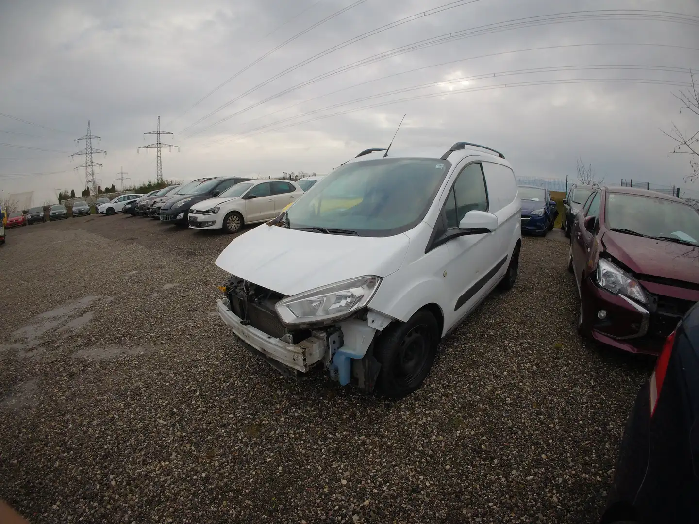 Ford Transit Courier 1,0 Bílá - 1
