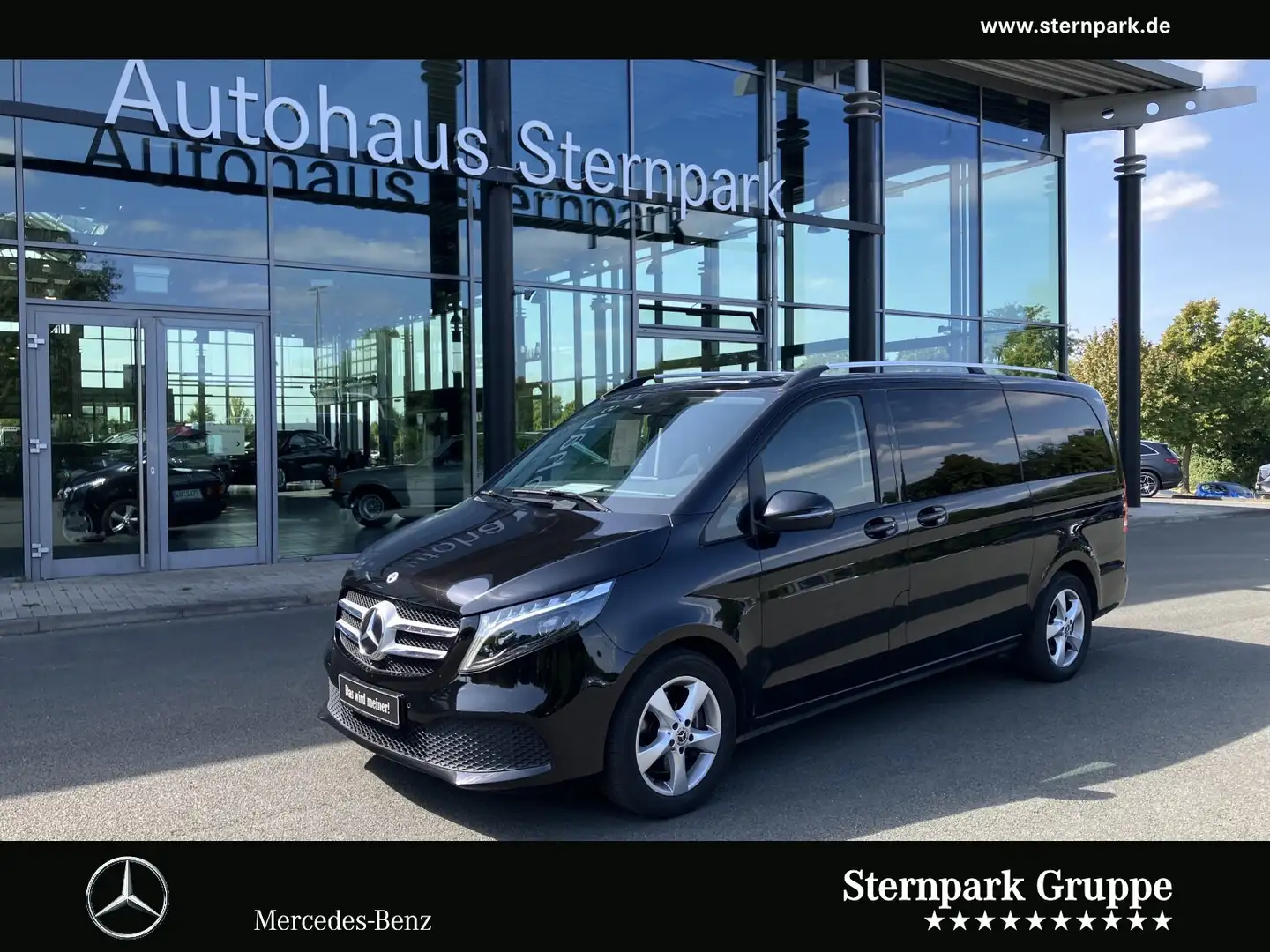 Mercedes-Benz V 250 V 250 d Smartph+Distronic+Totw+Spur+LED+AHK 2,5 Schwarz - 1