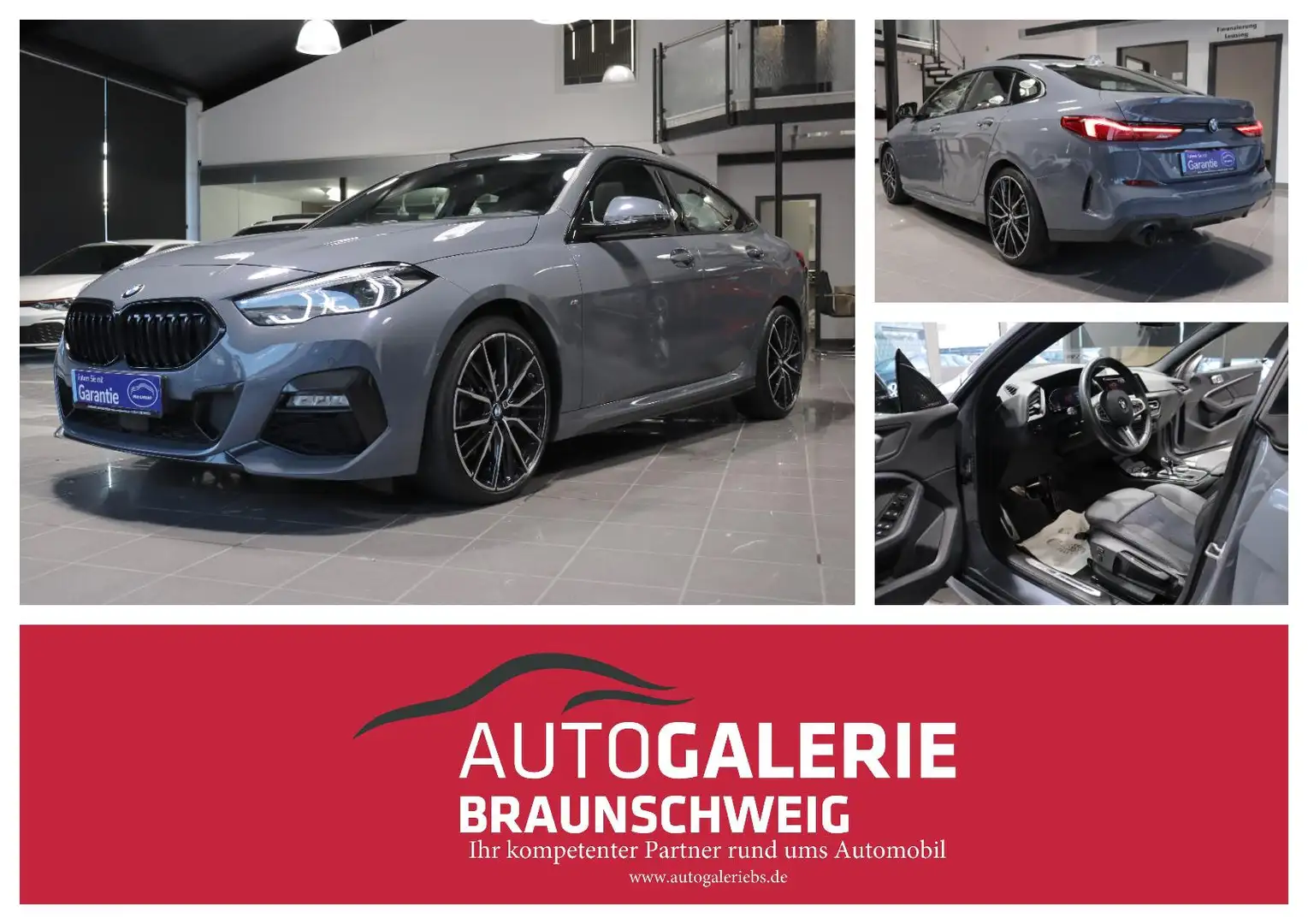 BMW 218 218i A M Sport *PANO*HEAD-UP*HARMAN-KARDON*ACC* Grau - 1