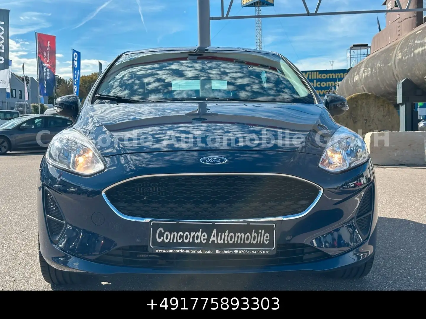 Ford Fiesta Klimaautomatik,PDC,Tempomat Blau - 2
