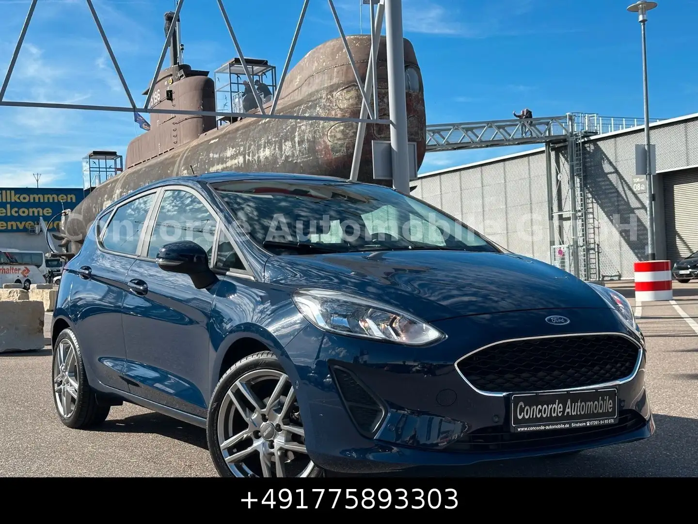 Ford Fiesta Klimaautomatik,PDC,Tempomat Blau - 1