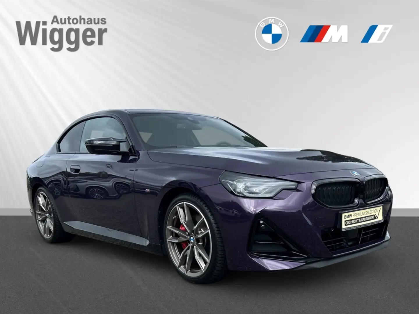 BMW 240 Coupe/Navigation/HarmanKardon/LED/ACC Violet - 1