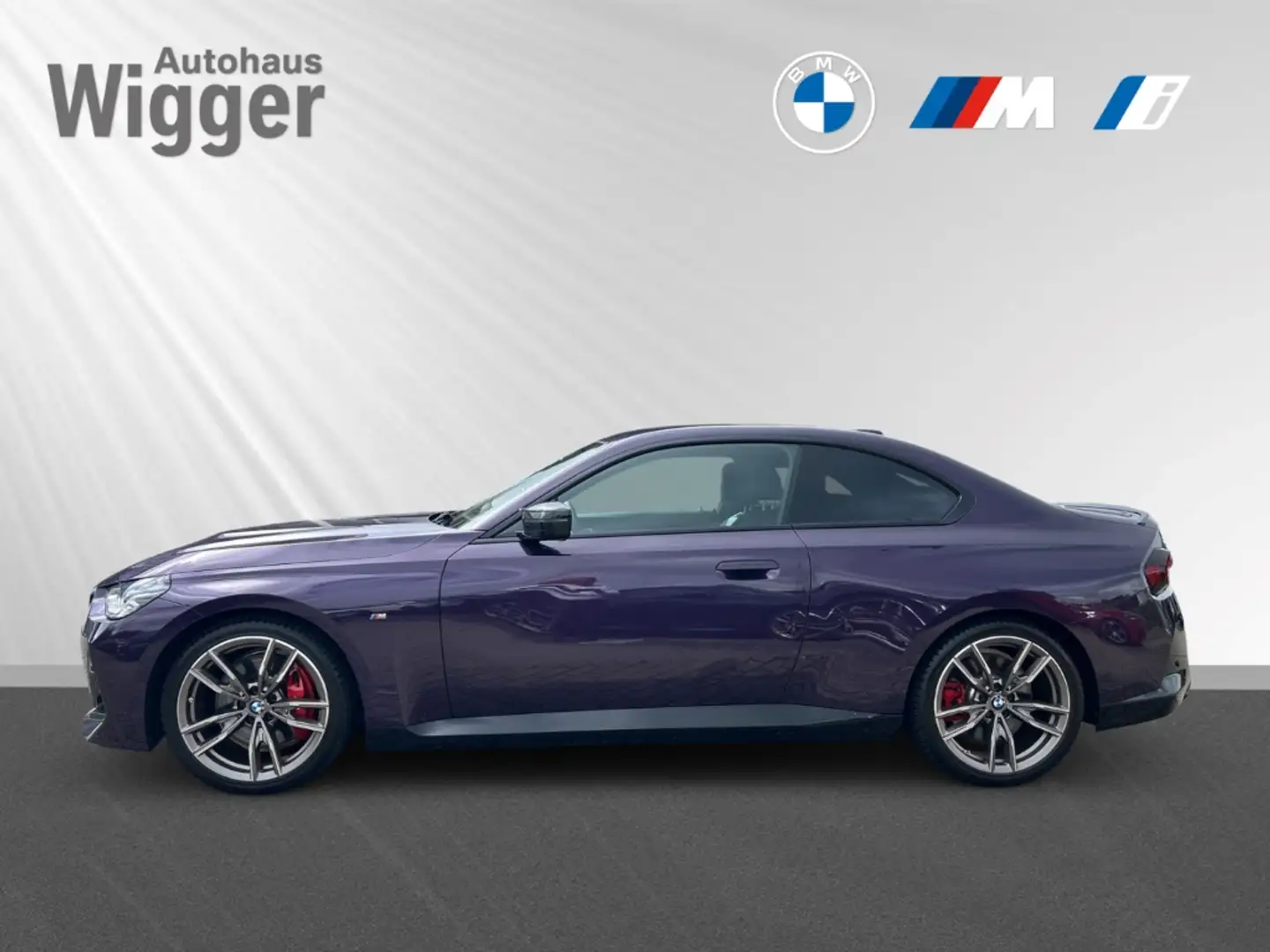 BMW 240 Coupe/Navigation/HarmanKardon/LED/ACC Violet - 2