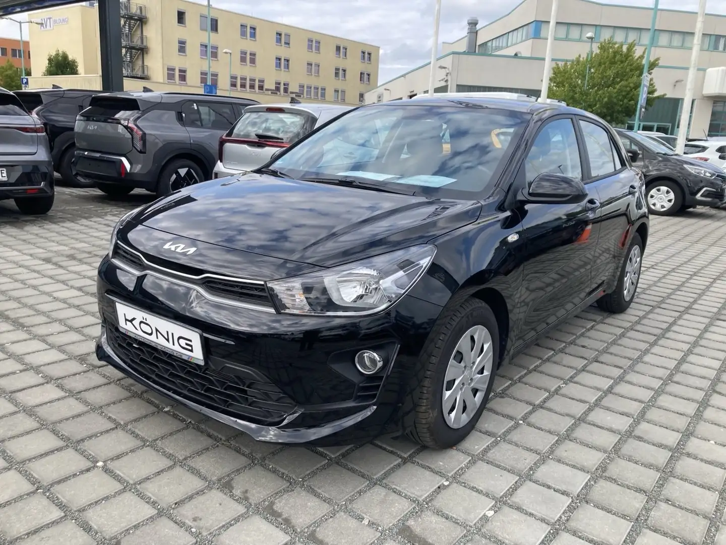 Kia Rio 1.2 DPI EDITION 7 Klimaanlage*Lichtautomatik Schwarz - 1