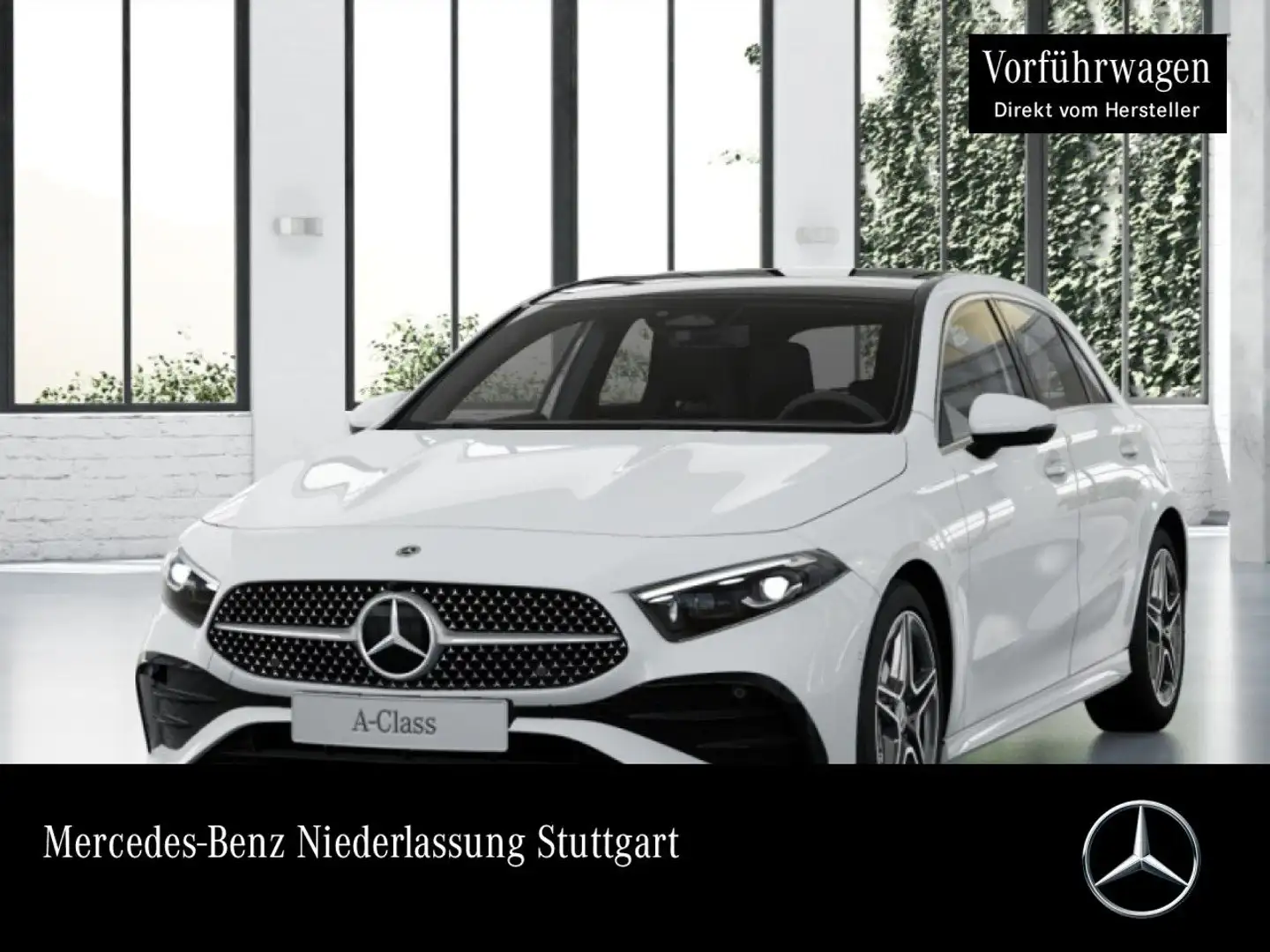 Mercedes-Benz A 180 AMG+PANO+MULTIBEAM+KAMERA+TOTW+KEYLESS+7G Weiß - 1