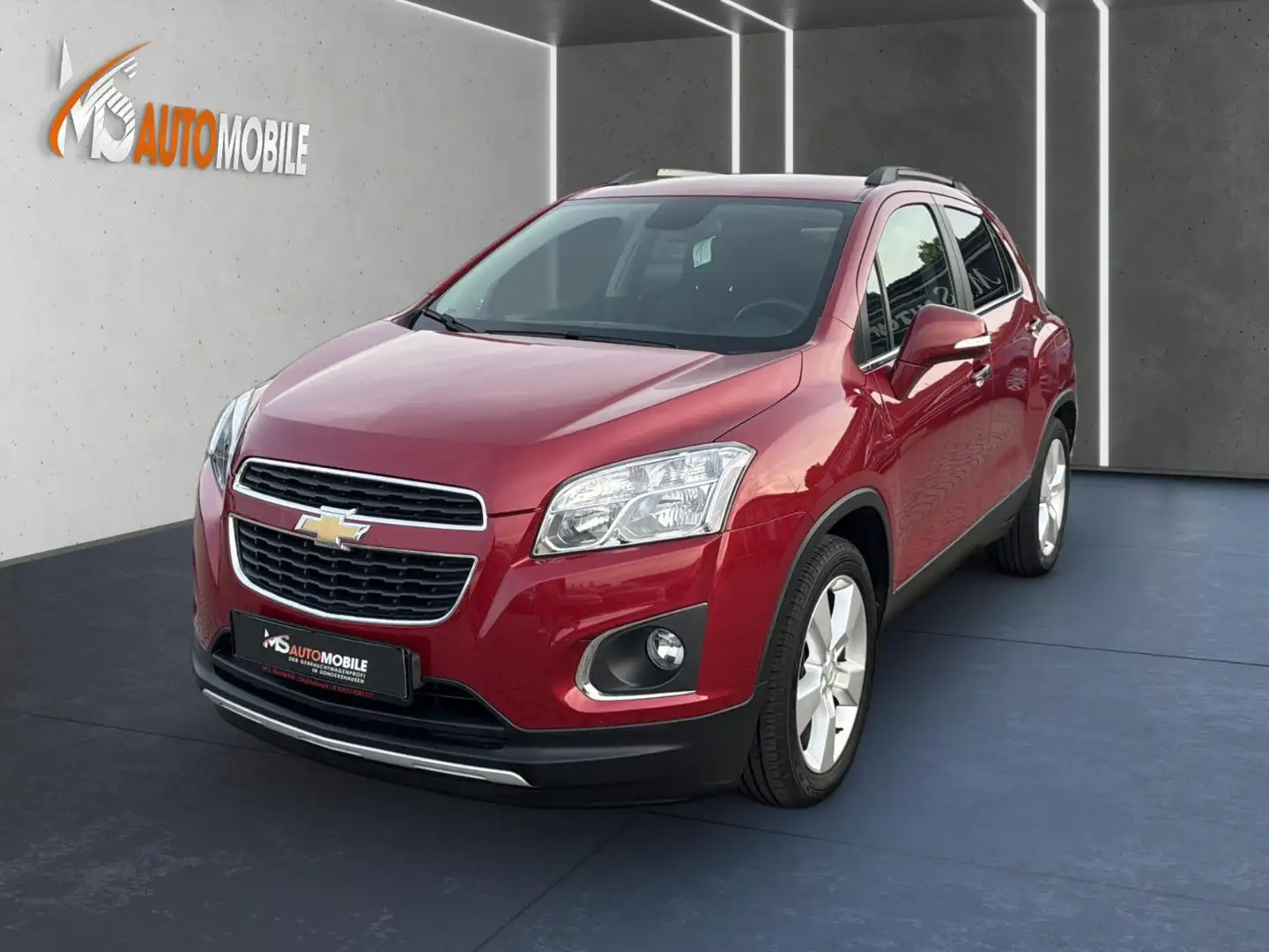 Chevrolet Trax 4x4+SHZG+TEMPOMAT+T.LEDER+KAMERA+SCHECKHEFT Rot - 1