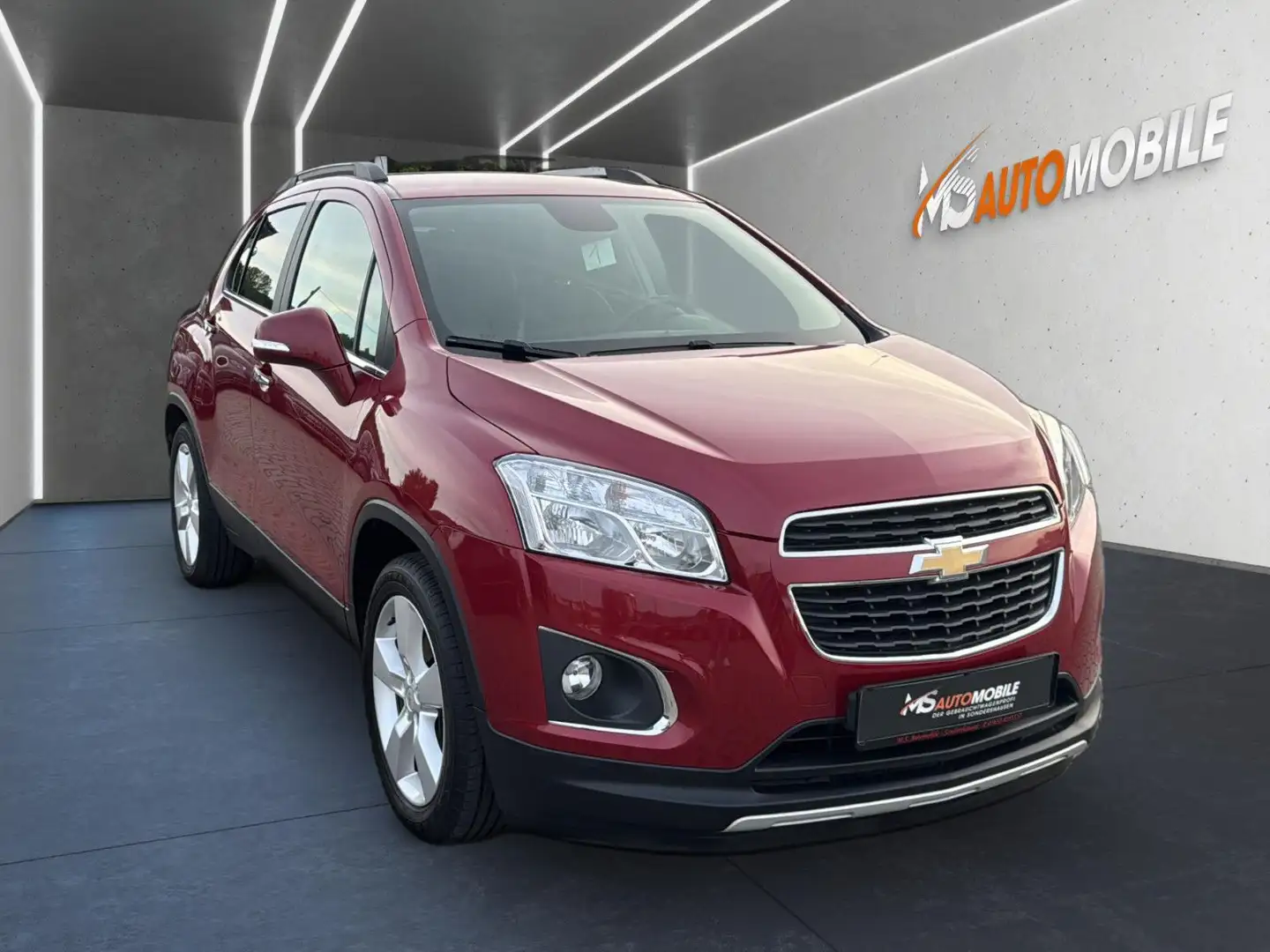 Chevrolet Trax 4x4+SHZG+TEMPOMAT+T.LEDER+KAMERA+SCHECKHEFT Rot - 2