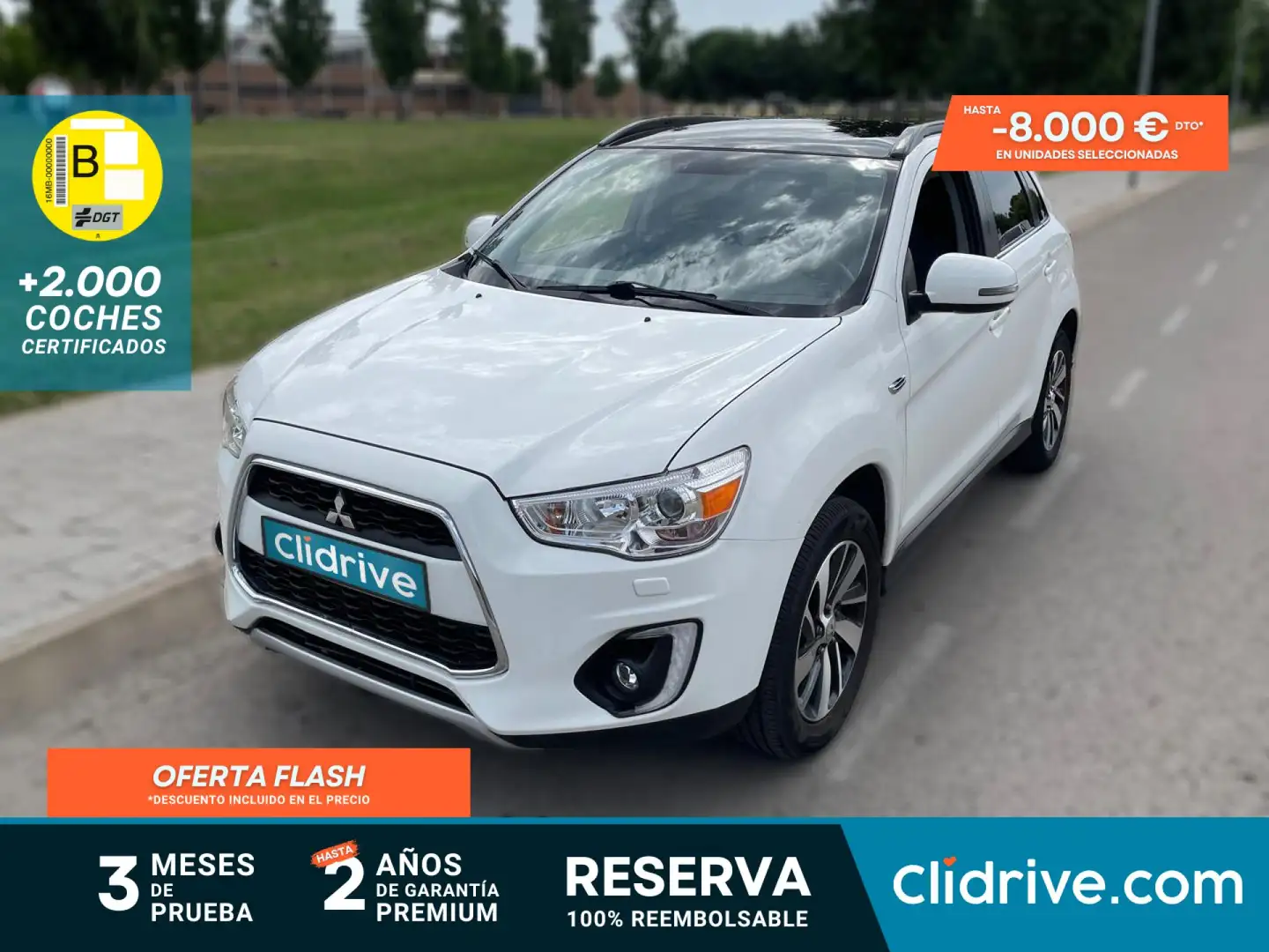 Mitsubishi ASX 160DI-D Kaiteki Blanco - 1