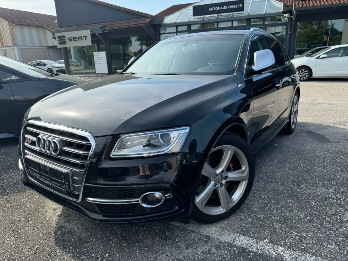 Audi SQ5 3.0 TDI Competition+AHK+20+STNDHZNG+RAUTE Schwarz - 1