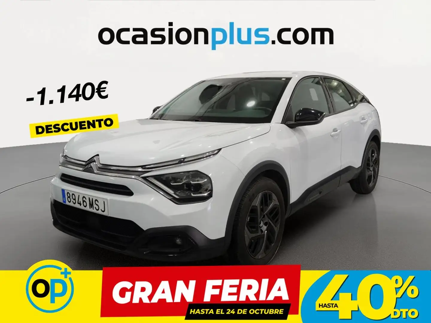 Citroen C4 1.2 PureTech Plus S&S 130 Blanco - 1