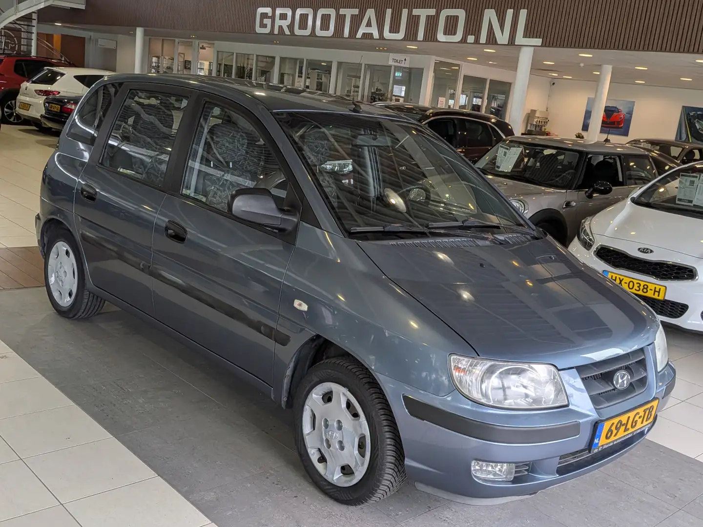Hyundai Matrix 1.6i GL Airco, Trekhaak, Stuurbekrachtiging Blau - 1