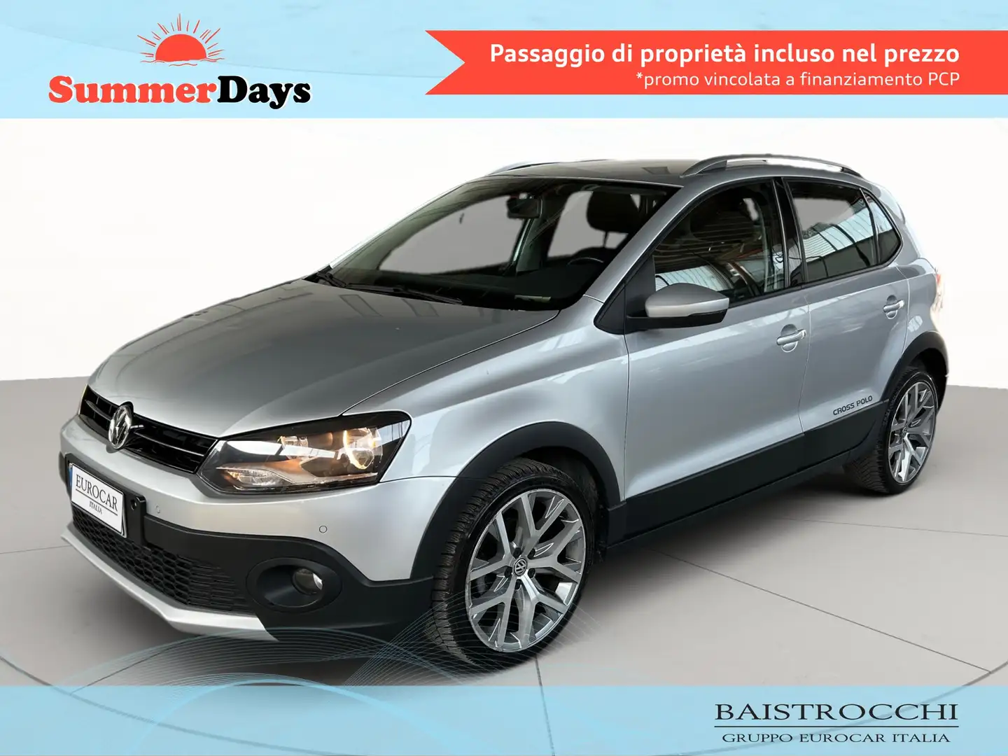 Volkswagen Polo Cross 5p 1.2 tsi bm cross Argent - 1