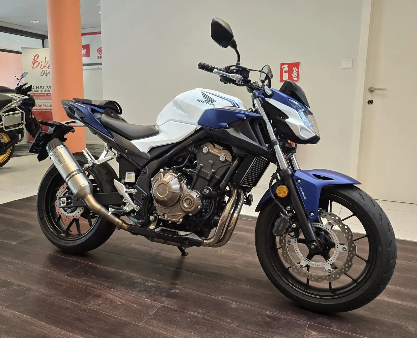 Honda CB 500 F Azul - 2