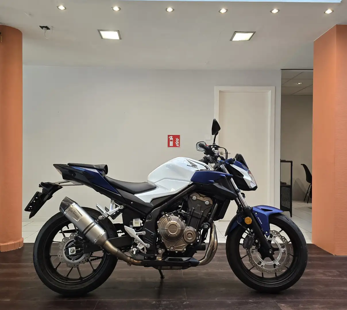 Honda CB 500 F Azul - 1
