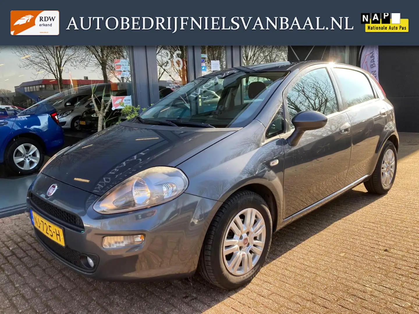 Fiat Punto Evo 0.9 TwinAir Lounge Navi/Cruise/Clima/PDC/NAP! Gri - 1