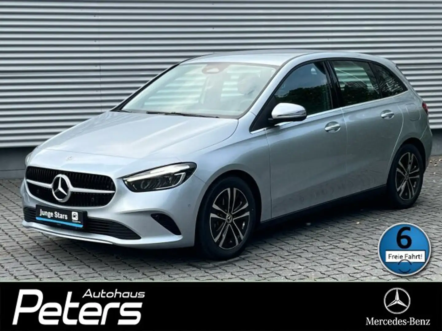 Mercedes-Benz B 180 B 180 Progressive LED AHK/Navi/Klima/Kamera Silber - 1