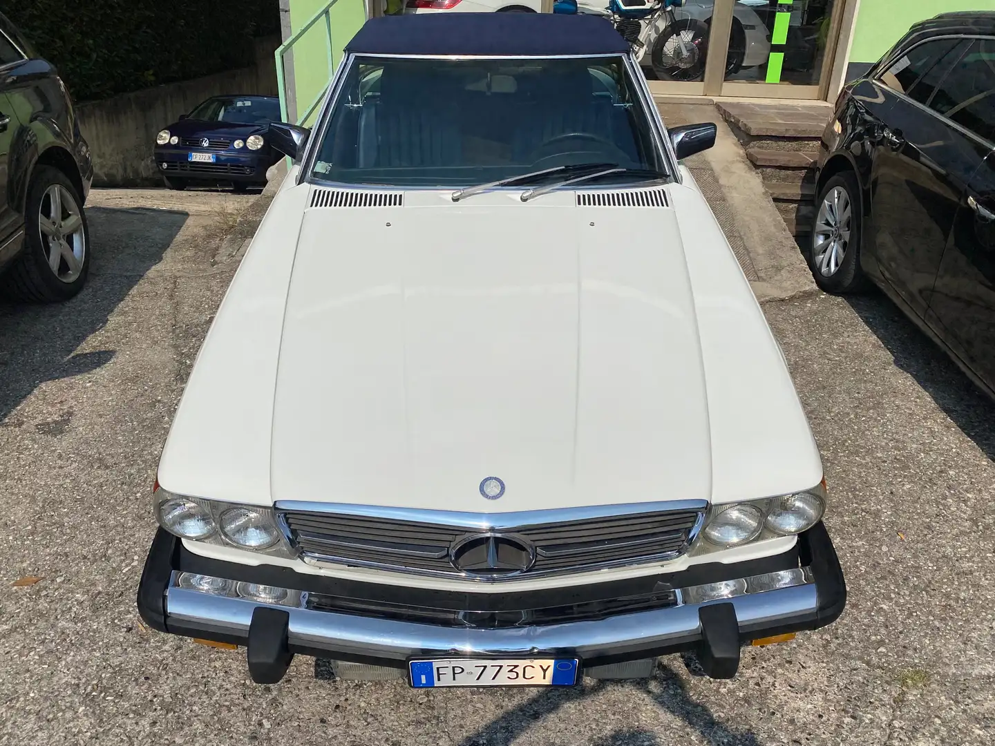 Mercedes-Benz SL 380 Automatica 4 Posti ASI Hard Top Fehér - 2